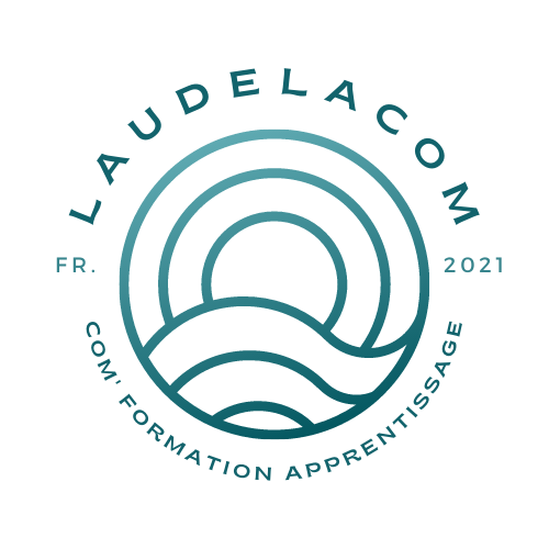 Logo de Lau de la com ma future entreprise en freelance